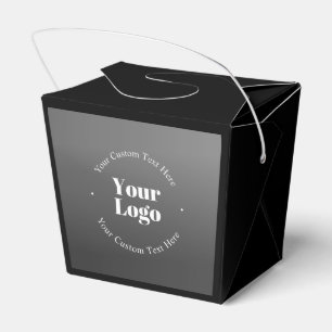 Ihr Firmenlogo oder Ihr Design und Ihr bearbeitete Geschenkschachtel