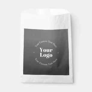 Ihr Firmenlogo oder Ihr Design und Ihr bearbeitete Geschenktütchen