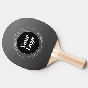 Ihr Firmenlogo oder Ihr Design und Ihr bearbeitete Tischtennis Schläger