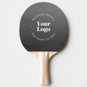 Ihr Firmenlogo oder Ihr Design und Ihr bearbeitete Tischtennis Schläger
