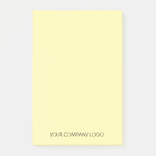 Ihr Firmenlogo, personalisiert Post-it Klebezettel