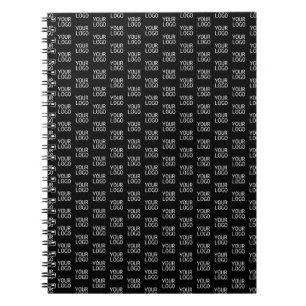 Ihr Firmenlogo Stylishes Halbschritt-Muster Notizblock