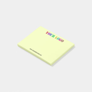Ihr Firmenlogo und benutzerdefinierte Post-it®-Anm Post-it Klebezettel