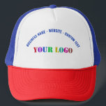 Ihr Firmenlogo und Ihr benutzerdefinierter Text Truckerkappe<br><div class="desc">Benutzerdefinierter Schriftart und Farbe - Gestalten Sie Ihre eigenen Personalisierten LKW-Hats mit Ihrem Firmenlogo und dem maßgeschneiderten Werbegeschenk für Ihr Unternehmen - Logo / Bild oder QR-Code hinzufügen - Foto und Text / Informationen - Verkleinern und verschieben Sie Elemente mit dem Anpassungs-Tool. Wählen Sie Schriftart / Größe / Farbe! Bitte...</div>