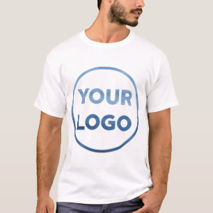 Ihr Firmenlogo und Ihre Business-Website oder Ihr T-Shirt