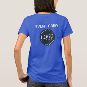 Ihr Firmenlogo und Ihre Firmenwebsite für Mitarbei T-Shirt