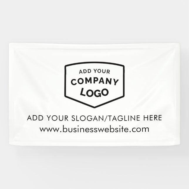 Ihr Firmenlogo und Ihre Website Banner (Horizontal)