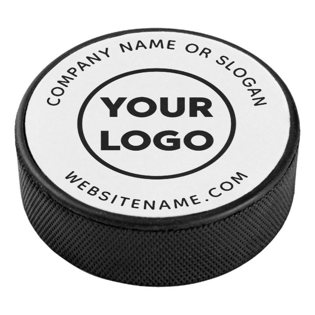 Ihr Firmenlogo und Text Eishockey Puck (3/4)