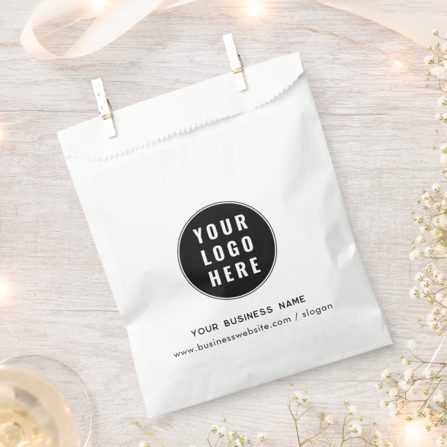 Ihr Firmenlogo und Website Custom Company Geschenktütchen (Ausgeschnitten)