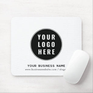 Ihr Firmenlogo und Website-Marketing Mousepad