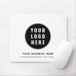 Ihr Firmenlogo und Website-Marketing Mousepad
