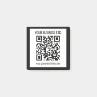 Ihr Firmenname und Ihr bearbeitbarer QR-Code