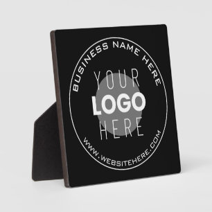Ihr Firmenname, Website + hochgeladenes Bild Fotoplatte