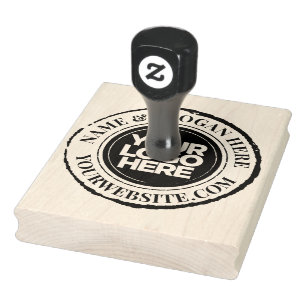 Ihr Firmensiegel Custom Large Gummistempel