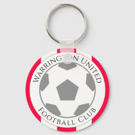 Ihr Football Club Name Schlüsselanhänger