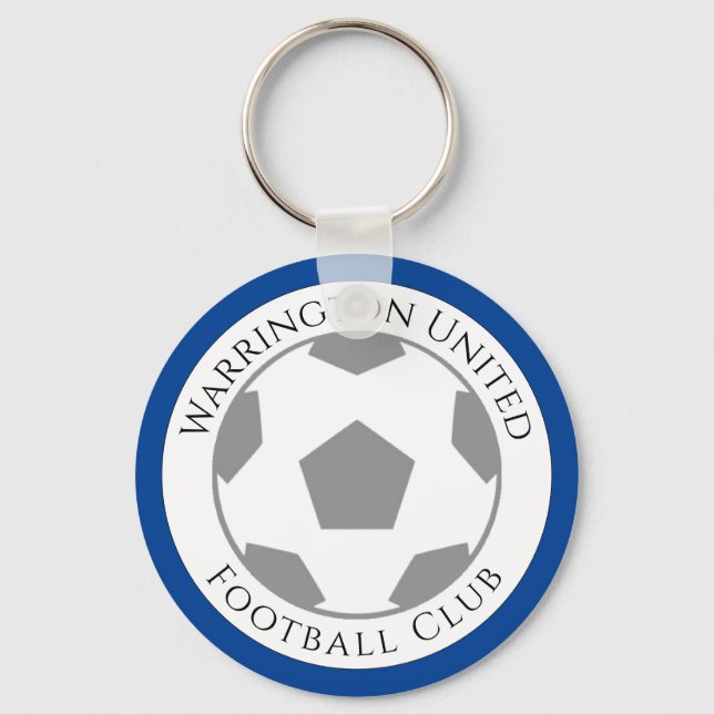 Ihr Football Club Name Schlüsselanhänger (Vorderseite)