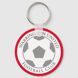 Ihr Football Club Name Schlüsselanhänger