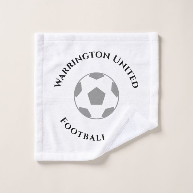 Ihr Football Club Name Wash Tuch (Waschlappen)