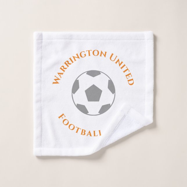 Ihr Football Club Name Wash Tuch (Waschlappen)