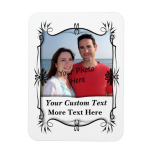 Ihr Foto auf einem flexiblen Magnet