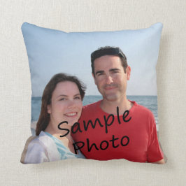 Ihr Foto auf einem Kissen