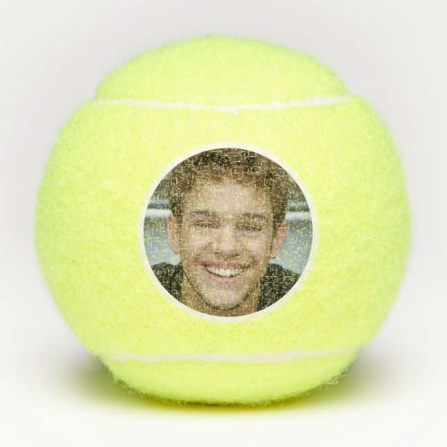 Ihr Foto benutzerdefiniert Tennisbälle (Vorderseite)