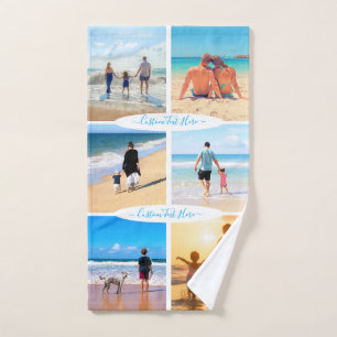 Ihr Foto Collage Bath Handtuch Set mit individuell