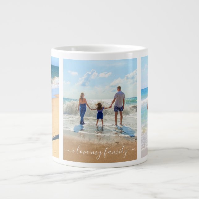 Ihr Foto Collage Tasse Geschenk - Ich Liebe meine  (Vorderseite)