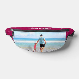 Ihr Foto Fanny Pack mit benutzerdefinierten Text- Bauchtasche