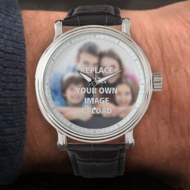 Ihr Foto für Ihre Familie Armbanduhr