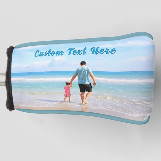 Ihr Foto Golf Head Cover mit benutzerdefiniertem T Headcover (Vorderseite)