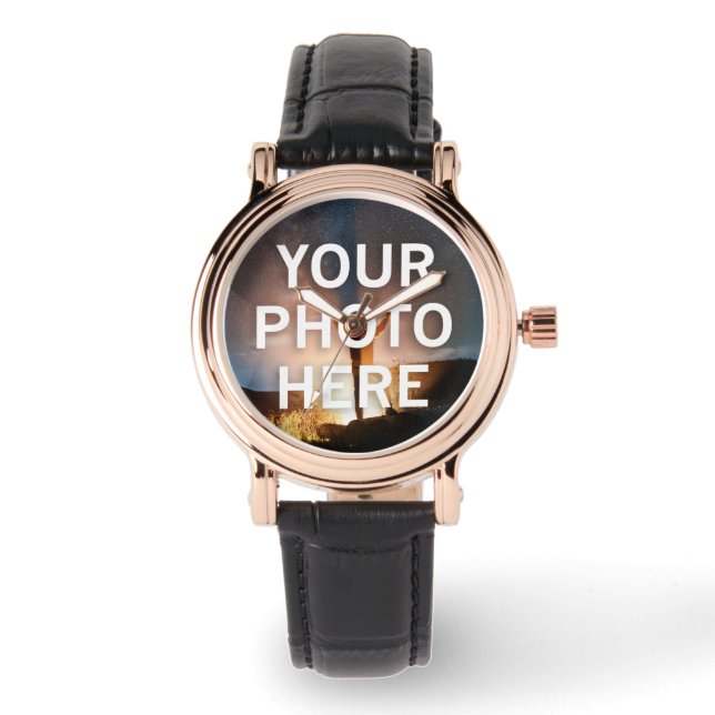 Ihr Foto hier Armbanduhr (Vorderseite)