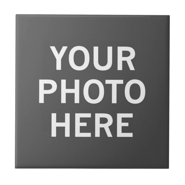 Ihr Foto hier Fliese (Vorderseite)