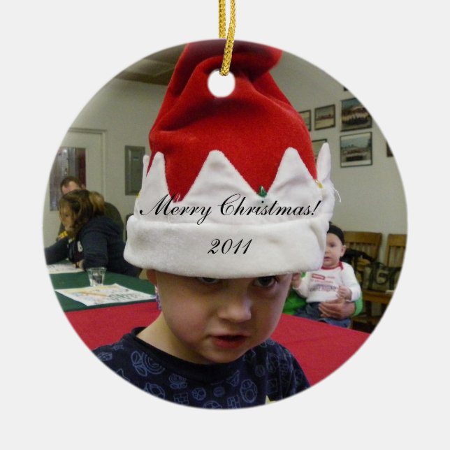 Ihr Foto hier Keramikornament (Vorne)