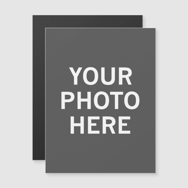 Ihr Foto hier Magneteinladung (Vorne/Hinten)