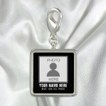 Ihr Foto hier Name und Alter Charm<br><div class="desc">Ihr Foto hier Name und Alter könnte ein tolles Design für Sie sein und es kann ein großartiges Geschenk für jeden sein.</div>