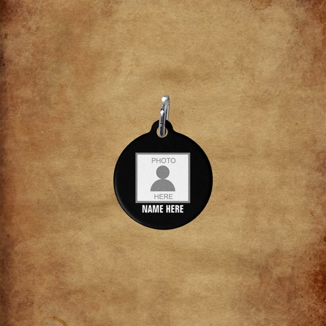 Ihr Foto hier Name und Alter Haustiermarke (Von Creator hochgeladen)