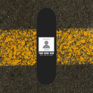 Ihr Foto hier Name und Alter Skateboard