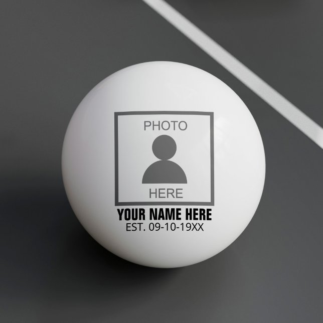 Ihr Foto hier Name und Alter Tischtennisball (Von Creator hochgeladen)