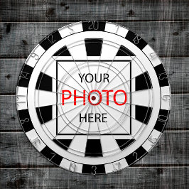 Ihr Foto hier - Personalisiert, markenspezifisch / Dartscheibe