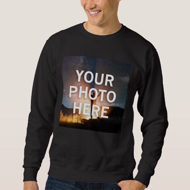 Ihr Foto hier Sweatshirt (Vorderseite)