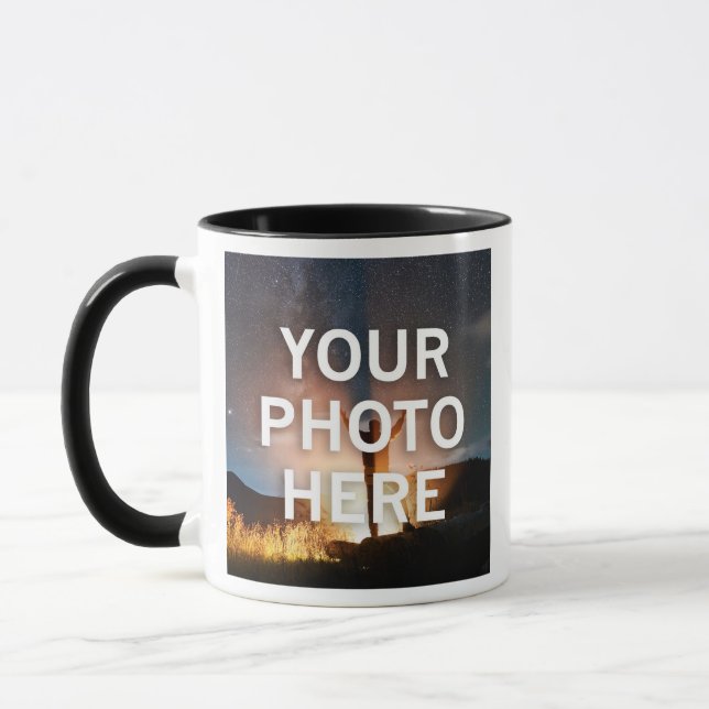 Ihr Foto hier Tasse (Links)
