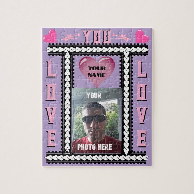 Ihr Foto hier Valentinstag (Vertikal)