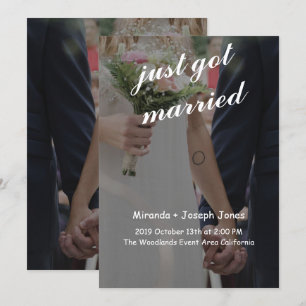 Ihr Foto Hintergrund Einladung