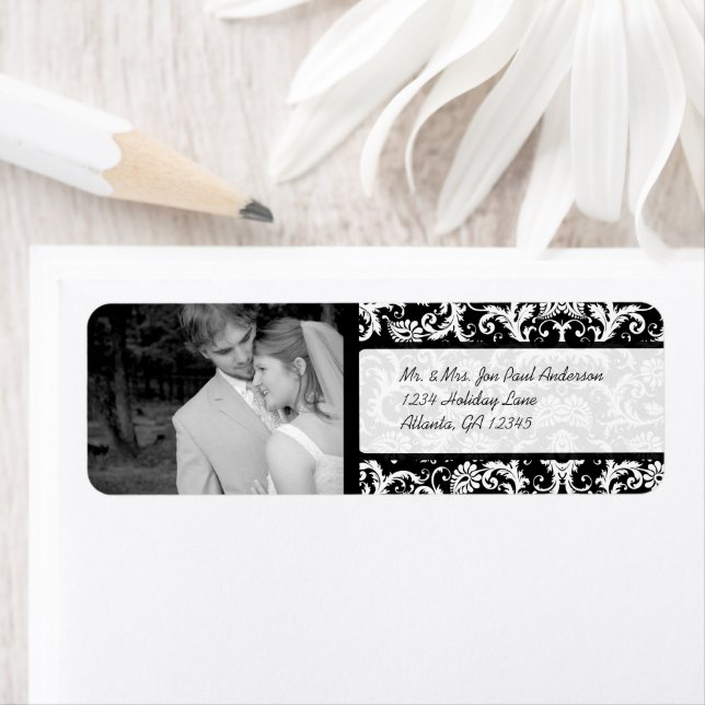 Ihr Foto Hochzeit Vintage Schwarzmatte (Insitu)