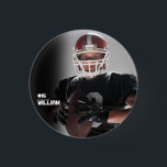 Ihr Foto ist für Fußball oder Sport rund, aber Button<br><div class="desc">Foto,  Kindersport,  Fußballspieler,  Softball-Spieler,  Fußball-Spieler,  Schulsport,  Baseballspieler,  Mannschaftssport,  Leichtathletik-Leichtathletik, Teeball-Ball,  Kleinligist</div>