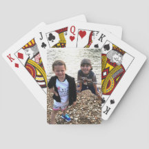Ihr Foto Karten spielen