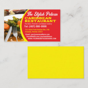 Ihr Foto Koch Cook Restaurant Catering Services Visitenkarte