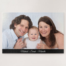 Ihr Foto Name Template große Puzzle