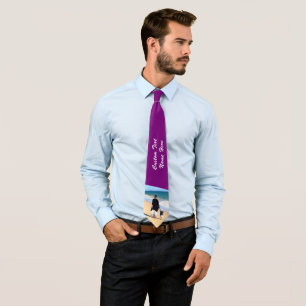 Ihr Foto Neck Tie mit benutzerdefinierter Textausw Krawatte